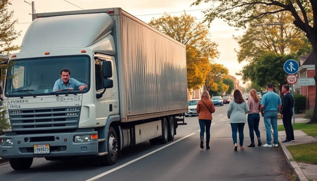 demanda por accidente de trailer con lesiones por impacto en calle de sentido unico