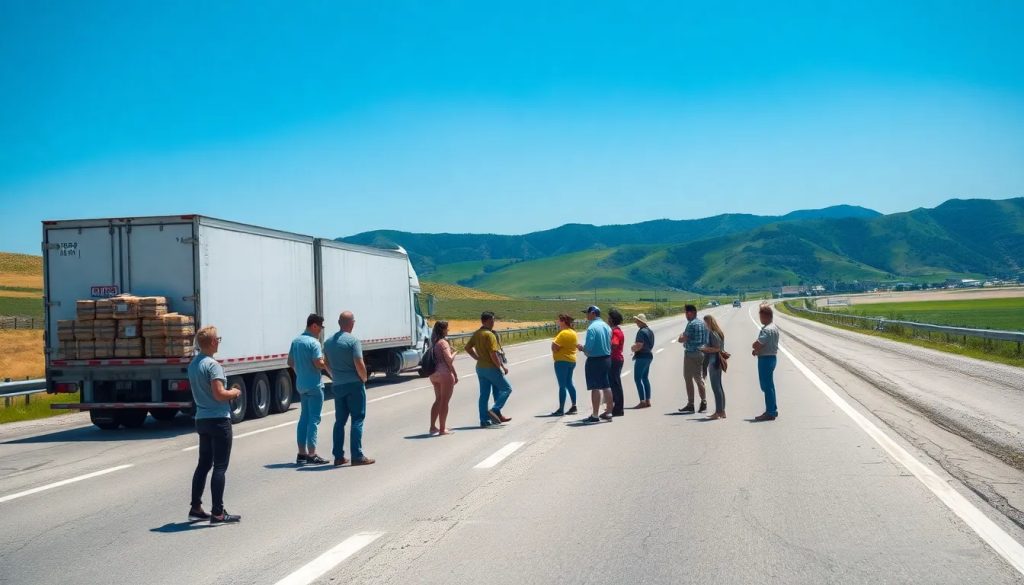 demanda por accidente de trailer por negligencia del dueno de la carga en ee uu