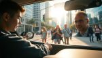 demanda por accidente de uber con conductor distraido en houston tx