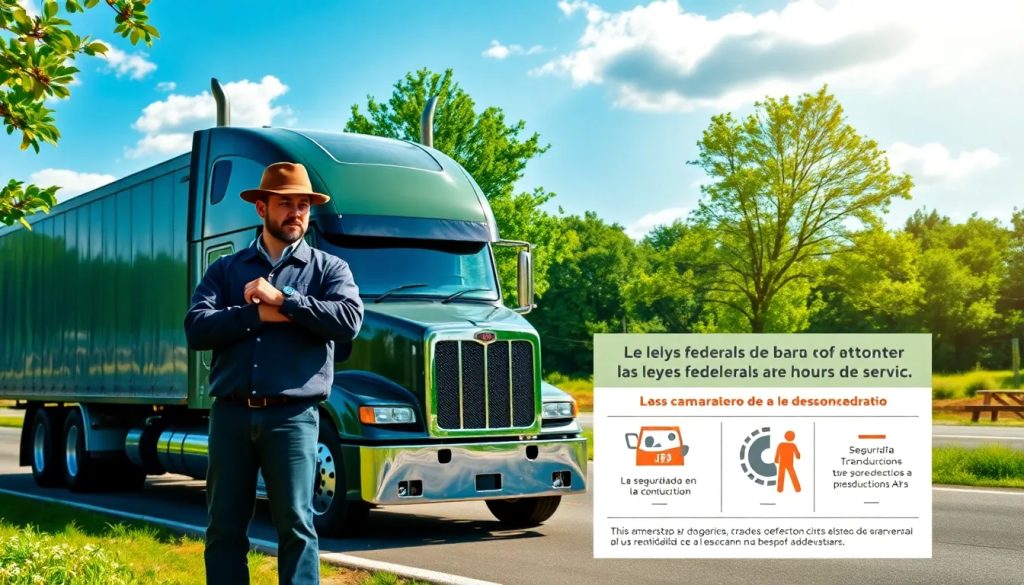 leyes federales de horas de servicio para camioneros