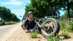 que hacer si te caes de la moto sin otro vehiculo